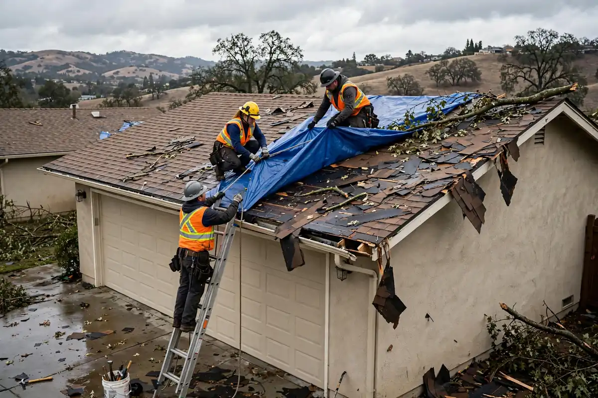 Reparación de filtraciones de techo en Hollister, CA