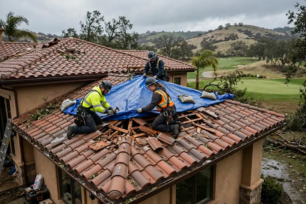 Reparación de filtraciones de techo en Hollister, CA