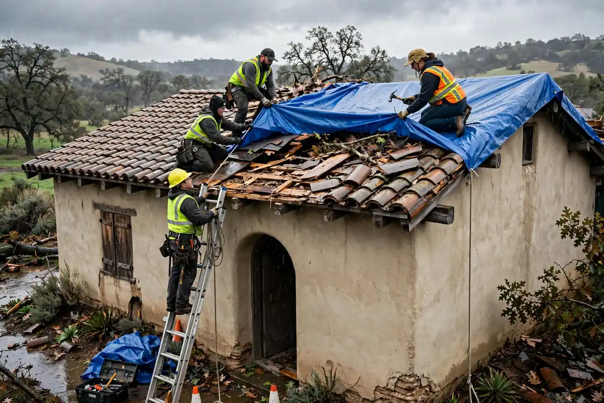 Reparación de filtraciones de techo en Hollister, CA