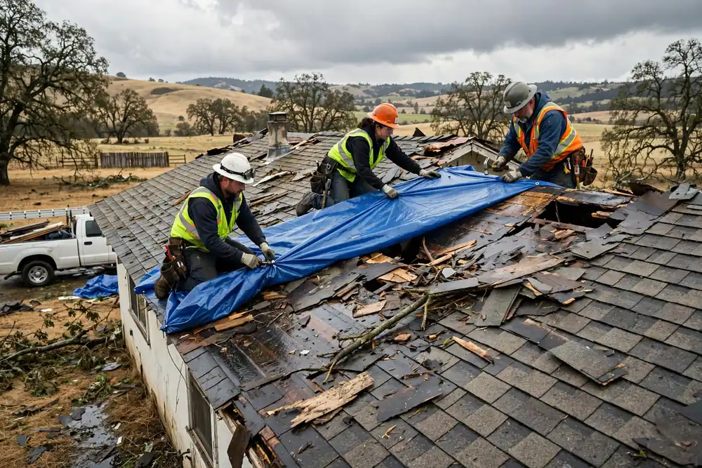 Reparación de filtraciones de techo en Hollister, CA
