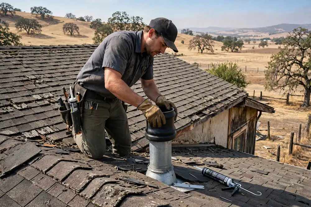 Reparación de filtraciones de techo en Hollister, CA