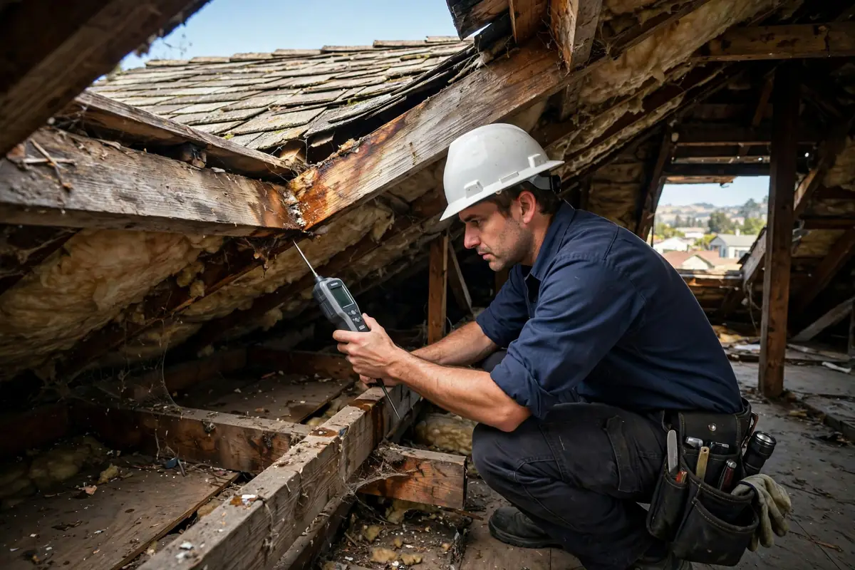 Reparación de filtraciones de techo en Hollister, CA