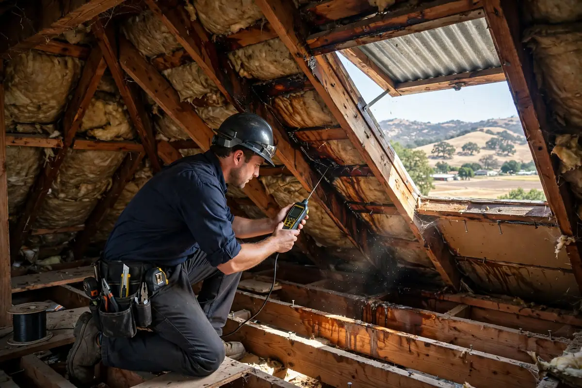 Reparación de filtraciones de techo en Hollister, CA