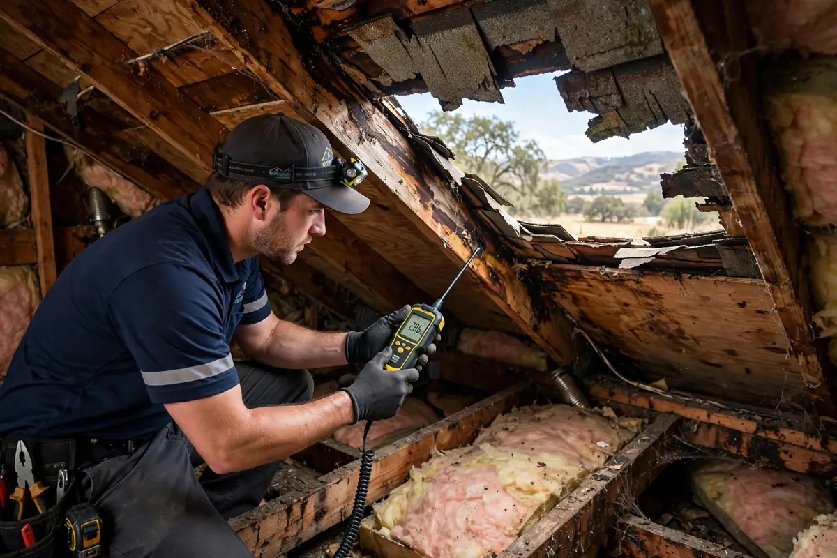 Reparación de filtraciones de techo en Hollister, CA