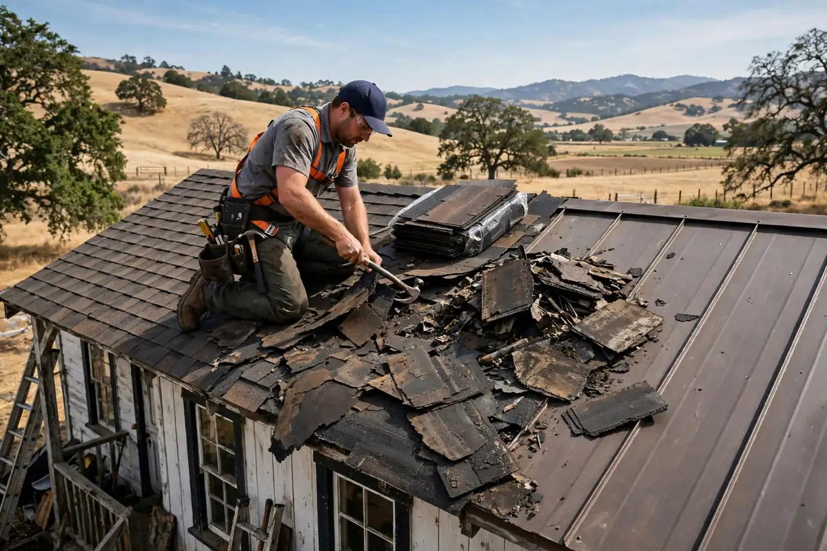 Reparación de filtraciones de techo en Hollister, CA