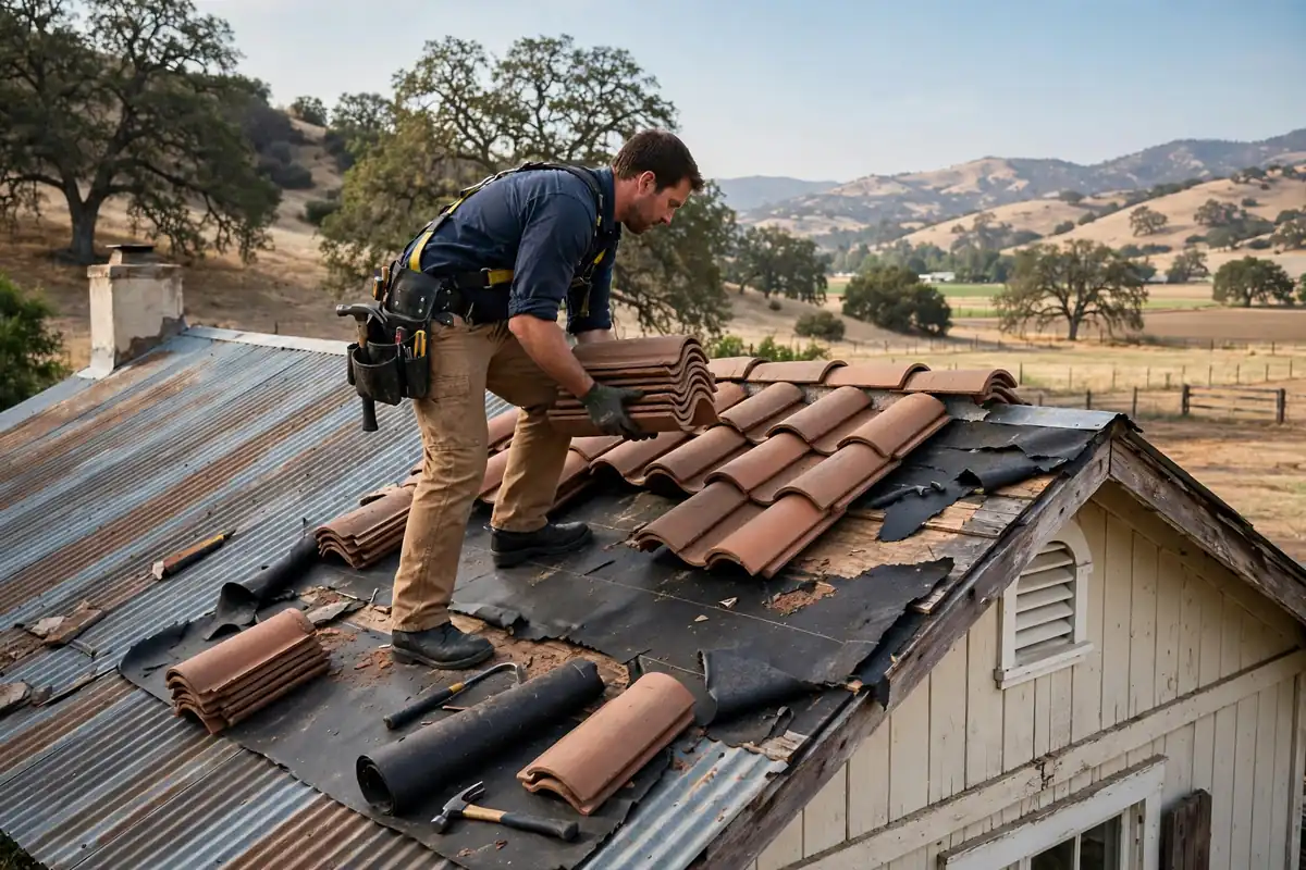 Reparación de filtraciones de techo en Hollister, CA